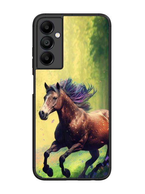 Enchanted Gallop Glossy Soft Edge Case for Samsung Galaxy A05S Chachhi