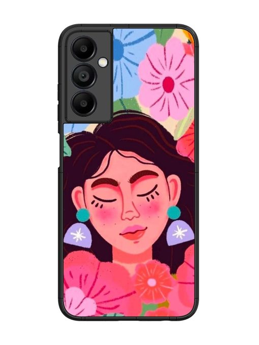 Blooming Serenity Glossy Soft Edge Case for Samsung Galaxy A05S Chachhi