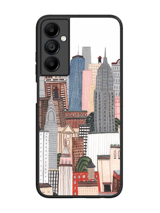 Cityscape Dreams Glossy Soft Edge Case for Samsung Galaxy A05S Chachhi