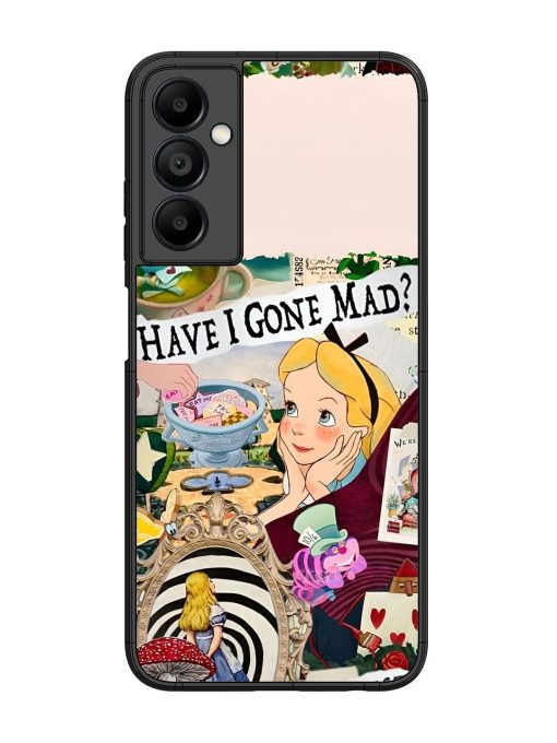 Mad Hatter'S Collage Glossy Soft Edge Case for Samsung Galaxy A05S Chachhi