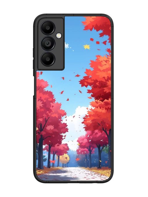 Autumn'S Embrace Glossy Soft Edge Case for Samsung Galaxy A05S Chachhi