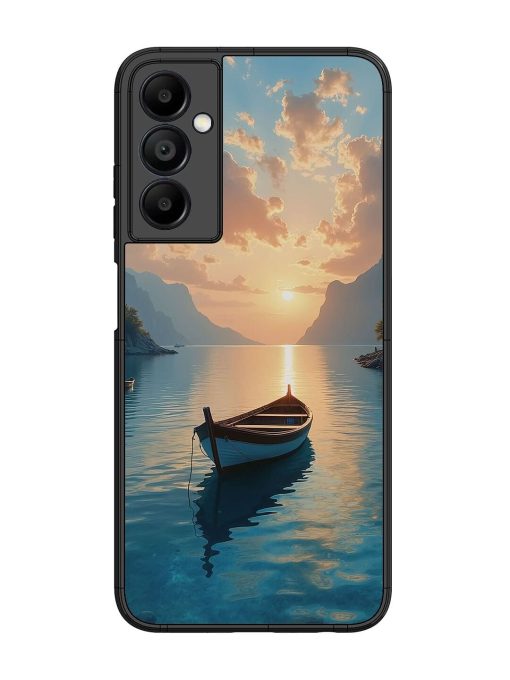 Serene Sunset Glossy Soft Edge Case for Samsung Galaxy A05S Chachhi