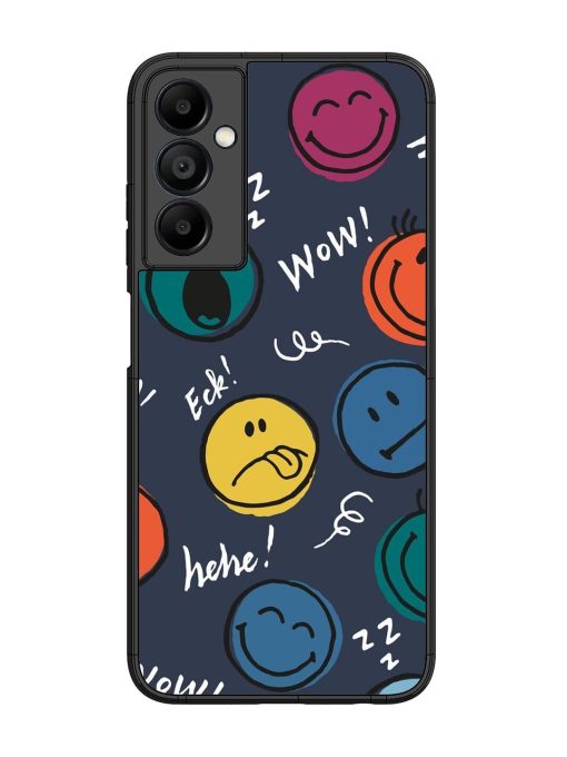 Emoticon Parade Glossy Soft Edge Case for Samsung Galaxy A05S Chachhi