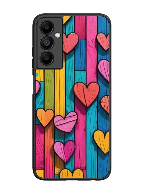 Rainbow Of Hearts Glossy Soft Edge Case for Samsung Galaxy A05S Chachhi