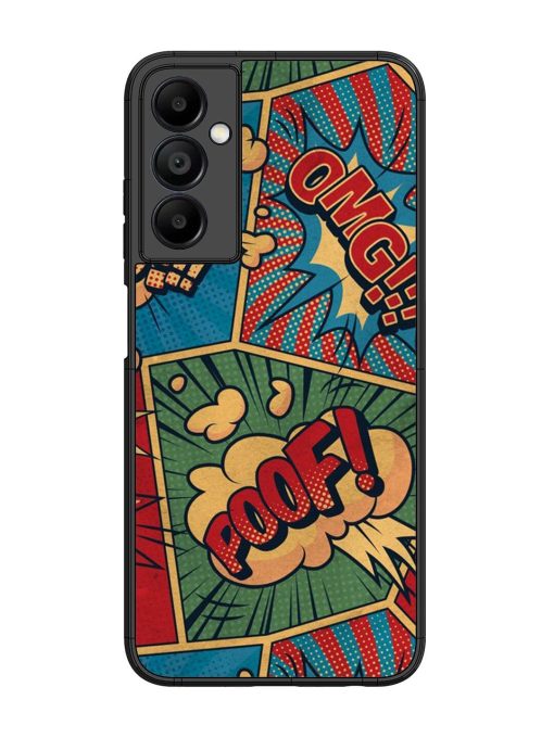 Comic Book Chaos Glossy Soft Edge Case for Samsung Galaxy A05S Chachhi