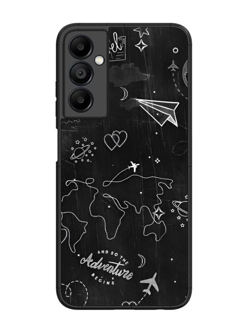 Wanderlust Sketchbook Glossy Soft Edge Case for Samsung Galaxy A05S Chachhi