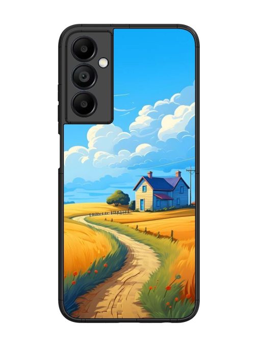 Countryside Cottage Glossy Soft Edge Case for Samsung Galaxy A05S Chachhi