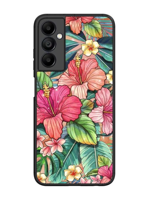 Tropical Tapestry Glossy Soft Edge Case for Samsung Galaxy A05S Chachhi