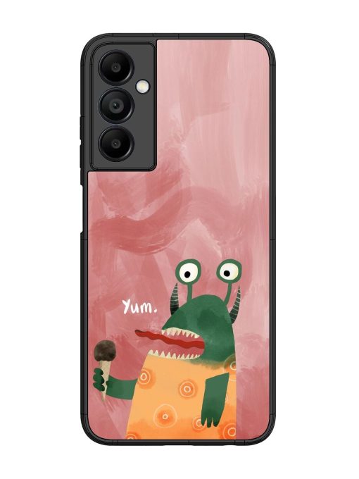 Hungry Monster Glossy Soft Edge Case for Samsung Galaxy A05S Chachhi