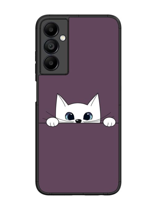 Peek-A-Boo Kitty Glossy Soft Edge Case for Samsung Galaxy A05S