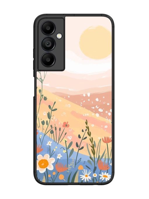 Golden Hour Blooms Glossy Soft Edge Case for Samsung Galaxy A05S Chachhi