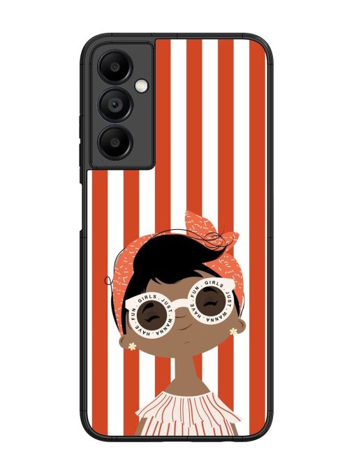 Girls Just Wanna Have Fun Glossy Soft Edge Case for Samsung Galaxy A05S