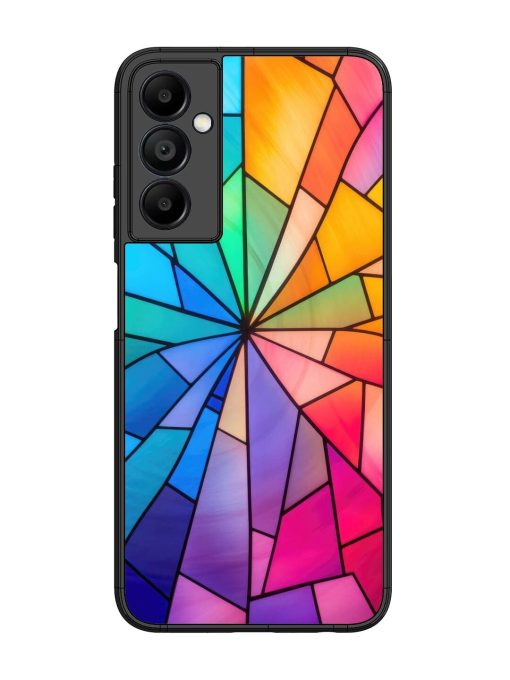 Stained Glass Kaleidoscope Of Colors Glossy Soft Edge Case for Samsung Galaxy A05S Chachhi