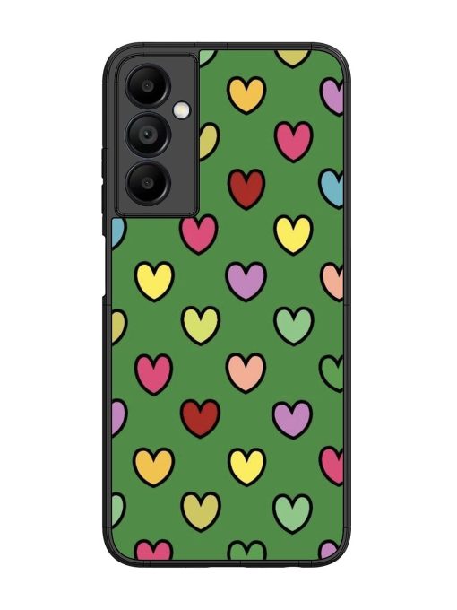 Rainbow Heart Parade Glossy Soft Edge Case for Samsung Galaxy A05S Chachhi