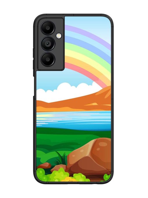 Rainbow Over The Lake Glossy Soft Edge Case for Samsung Galaxy A05S Chachhi