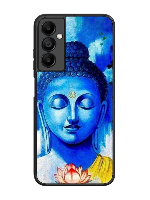 Serene Buddha With Lotus Glossy Soft Edge Case for Samsung Galaxy A05S Chachhi