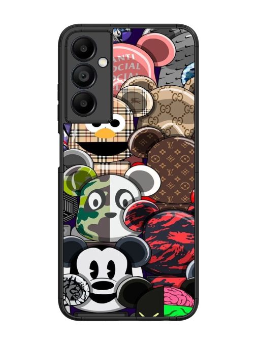 Streetwear Bearbrick Extravaganza Glossy Soft Edge Case for Samsung Galaxy A05S Chachhi