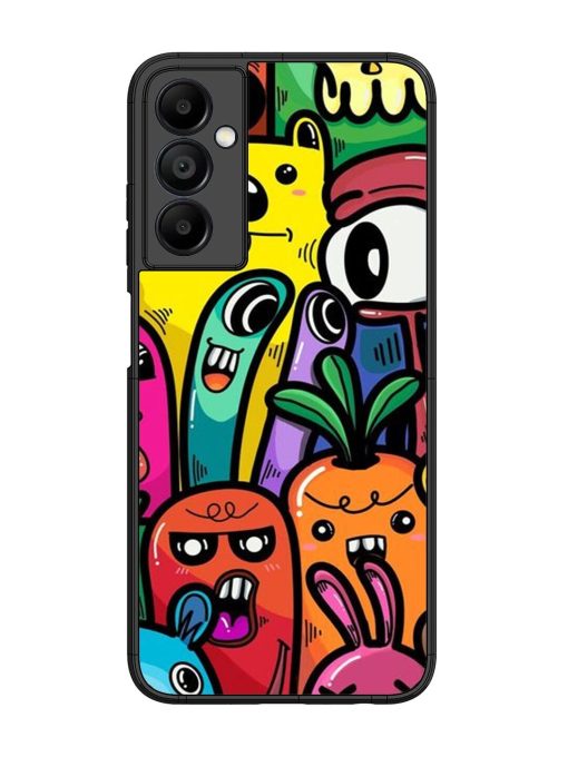 Whimsical Doodle Chaos Glossy Soft Edge Case for Samsung Galaxy A05S Chachhi