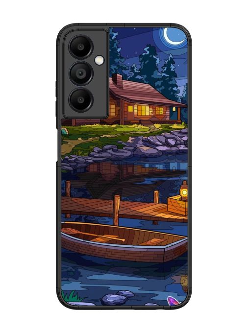 Moonlit Serenity Glossy Soft Edge Case for Samsung Galaxy A05S