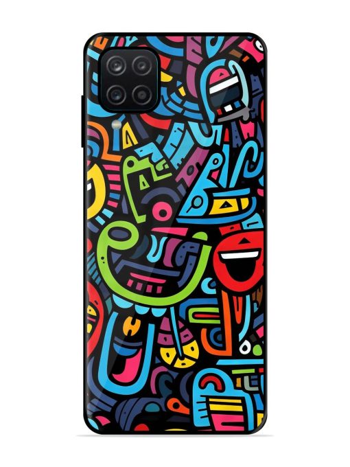 Doodlephoria Glossy Soft Edge Case for Samsung Galaxy A12 Chachhi