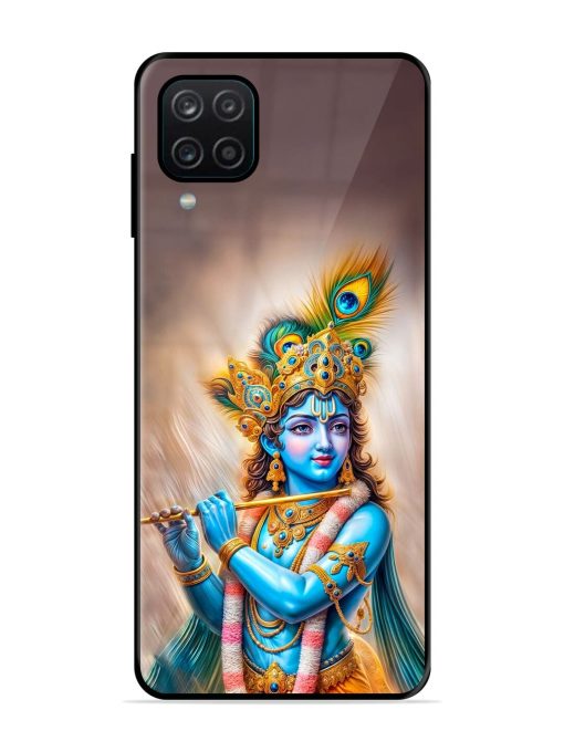 Divine Krishna Glossy Soft Edge Case for Samsung Galaxy A12 Chachhi