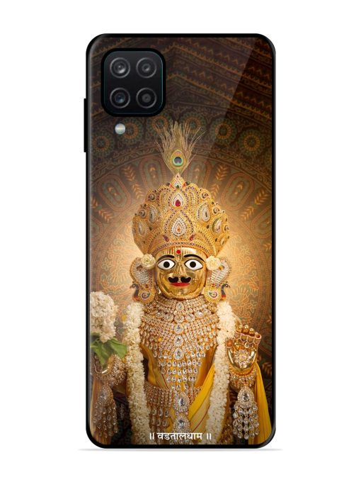 Hare Krishna Maharaj Glossy Soft Edge Case for Samsung Galaxy A12 Chachhi