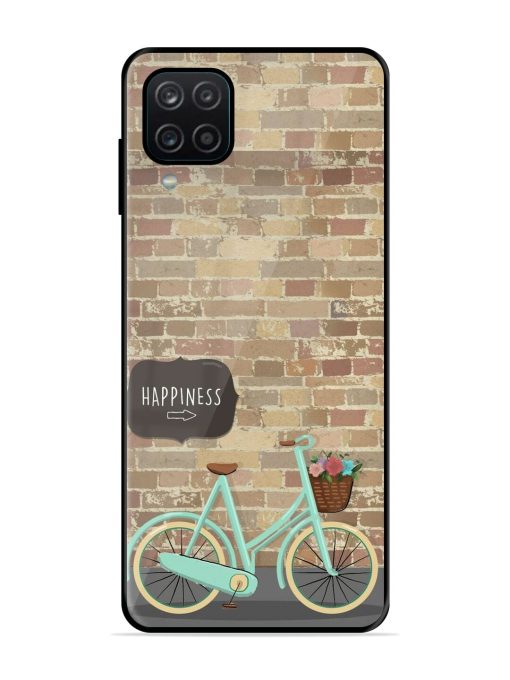 Pedaling Towards Happiness Glossy Soft Edge Case for Samsung Galaxy A12 Chachhi