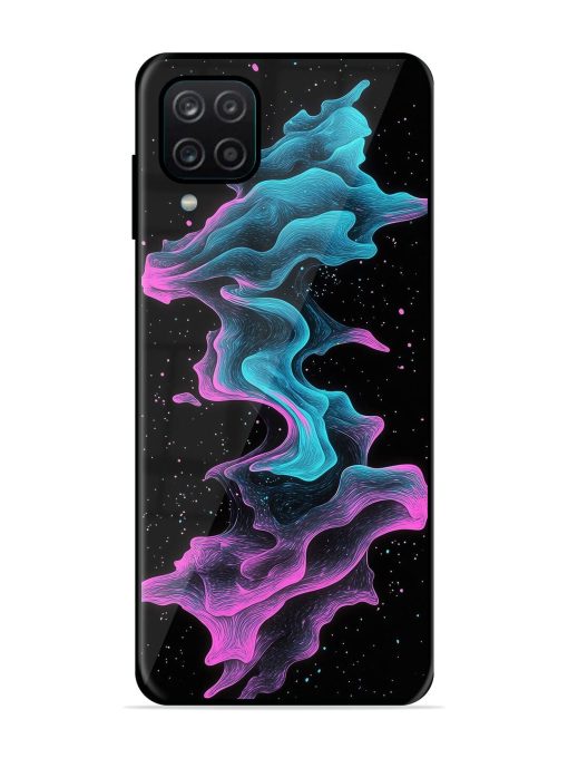 Cosmic Currents Glossy Soft Edge Case for Samsung Galaxy A12 Chachhi