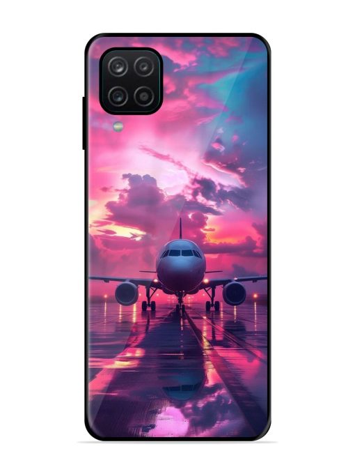 Neon Runway Glossy Soft Edge Case for Samsung Galaxy A12