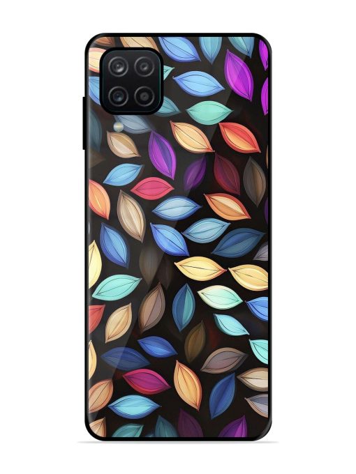 Colorful Kaleidoscope Glossy Soft Edge Case for Samsung Galaxy A12 Chachhi