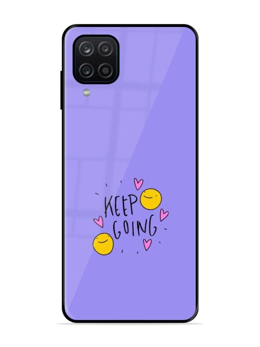 Smiling Through It All Glossy Soft Edge Case for Samsung Galaxy A12 Chachhi