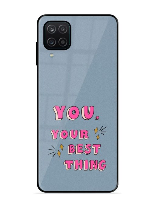 Self-Love Sparkles Glossy Soft Edge Case for Samsung Galaxy A12 Chachhi