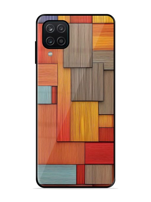 Woodsy Wonders Glossy Soft Edge Case for Samsung Galaxy A12 Chachhi