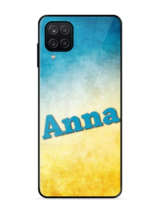 Anna'S Glossy Soft Edge Case for Samsung Galaxy A12 Chachhi