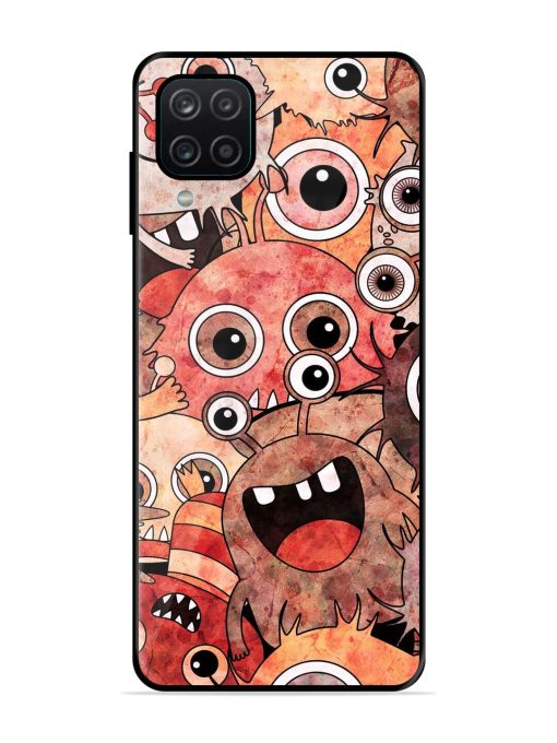 Monster Mash Glossy Soft Edge Case for Samsung Galaxy A12