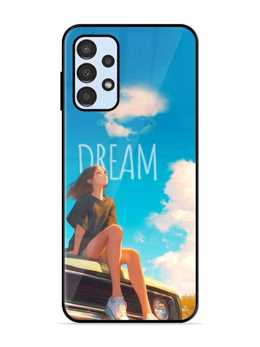 Girly Dream Art Glossy Soft Edge Case for Samsung Galaxy A13 Chachhi