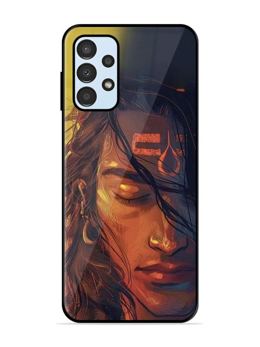 Tranquil Shiva Glossy Soft Edge Case for Samsung Galaxy A13