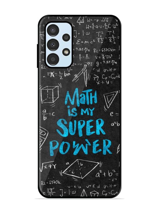 Math Magic Glossy Soft Edge Case for Samsung Galaxy A13 Chachhi