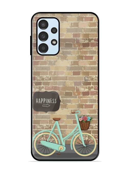 Pedaling Towards Happiness Glossy Soft Edge Case for Samsung Galaxy A13 Chachhi