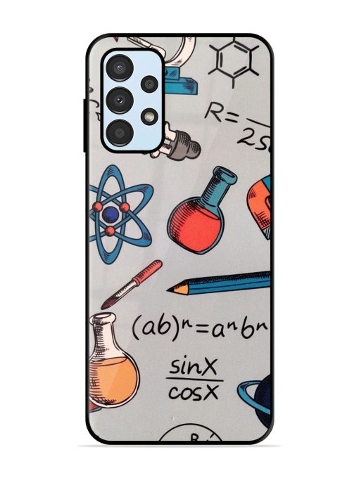 Science Doodle Glossy Soft Edge Case for Samsung Galaxy A13