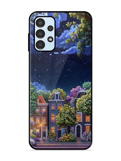 Moonlit Streets Glossy Soft Edge Case for Samsung Galaxy A13 Chachhi