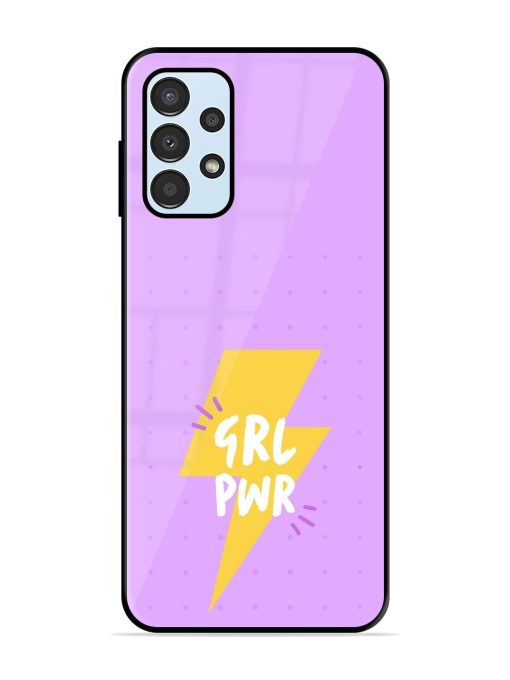 Girl Power Spark Glossy Soft Edge Case for Samsung Galaxy A13 Chachhi