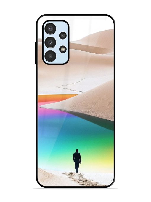 Desert Dreams Glossy Soft Edge Case for Samsung Galaxy A13 Chachhi