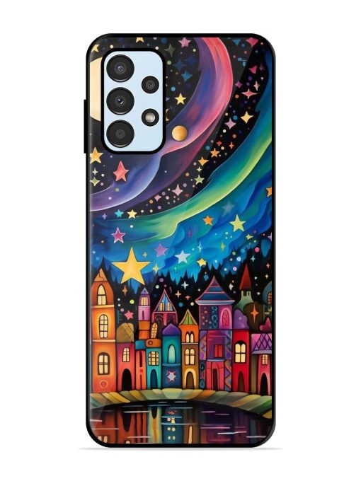 Starlit Village Glossy Soft Edge Case for Samsung Galaxy A13