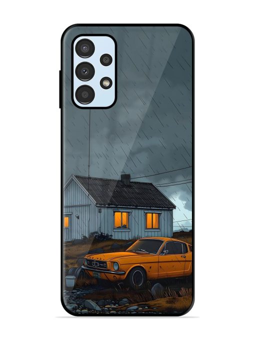 Rainy Day Retreat Glossy Soft Edge Case for Samsung Galaxy A13 Chachhi