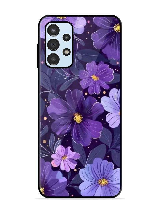 Purple Paradise Glossy Soft Edge Case for Samsung Galaxy A13