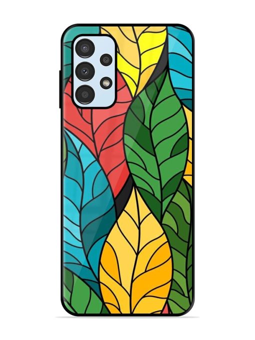 Foliage Fiesta Glossy Soft Edge Case for Samsung Galaxy A13 Chachhi