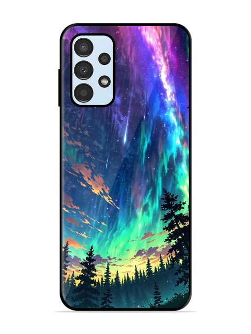 Cosmic Canvas Glossy Soft Edge Case for Samsung Galaxy A13 Chachhi