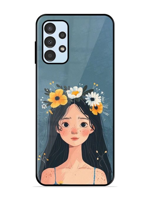 Gurl Art Glossy Soft Edge Case for Samsung Galaxy A13 Chachhi