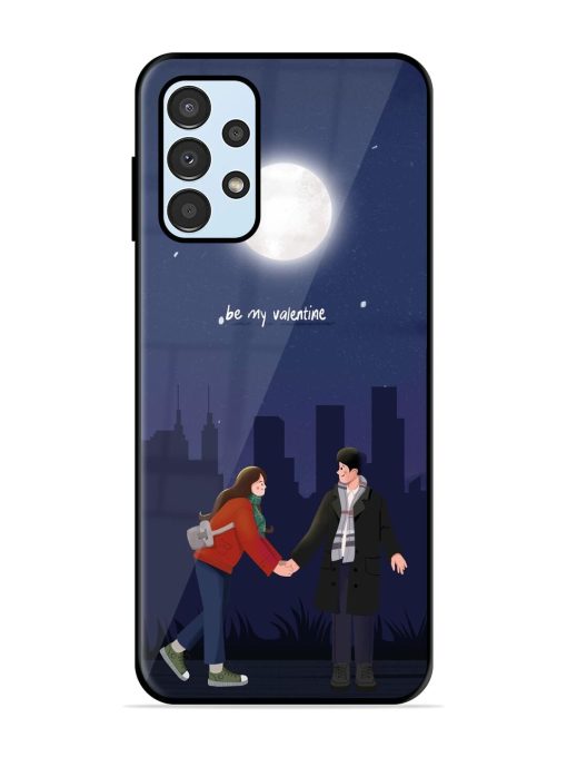 Moonlight Proposal Glossy Soft Edge Case for Samsung Galaxy A13 Chachhi